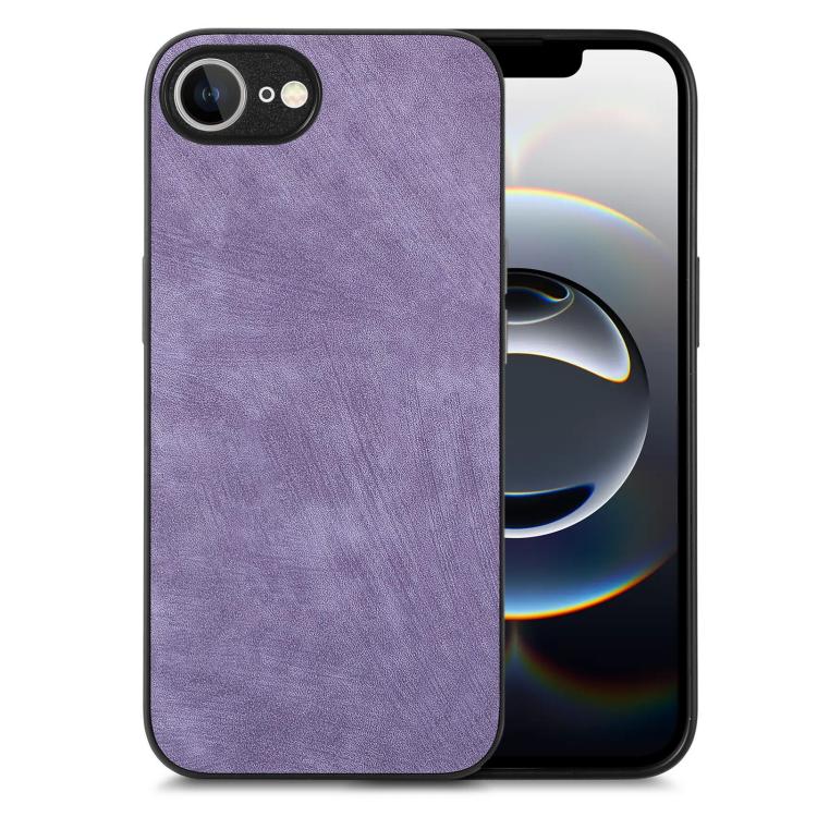 Caja del teléfono de la contraportada de la PC del cuero del vintage, For iPhone 17e / 16e, For iPhone 17 Pro Max, For iPhone 17 Pro, For iPhone 17, For iPhone Air, For iPhone 16 Pro Max, For iPhone 16 Pro, For iPhone 16 Plus