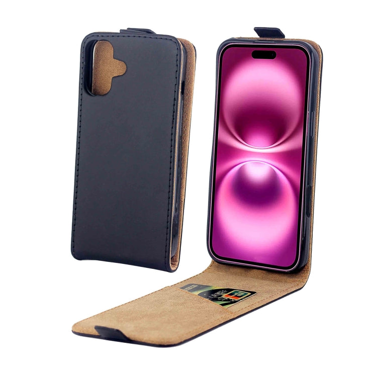 Funda de teléfono de cuero con tapa vertical y ranura para tarjetas, For iPhone 17e / 16e, For iPhone 17 Pro Max, For iPhone 17 Pro, For iPhone  17, For iPhone Air, For iPhone 16 Pro Max, For iPhone 16 Pro, For iPhone 16 Plus, For iPhone 16            ...