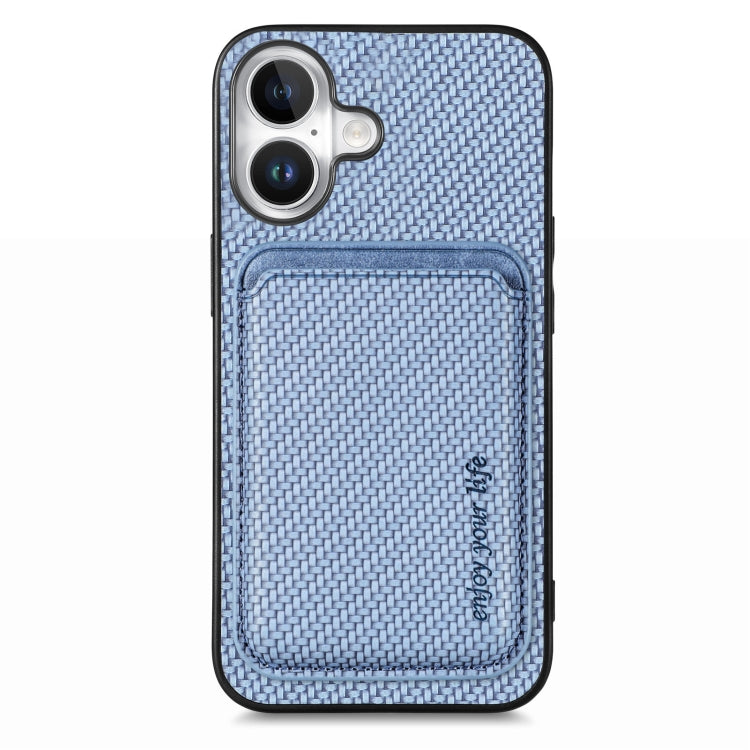 Caja del teléfono Magsafe de la tarjeta de cuero de fibra de carbono, For iPhone 18 Pro / 17 Pro, For iPhone 18 Pro Max / 17 Pro Max, For iPhone 17e / 16e, For iPhone 17, For iPhone Air, For iPhone 16 Pro Max, For iPhone 16 Pro, For iPhone 16 Plus     ...