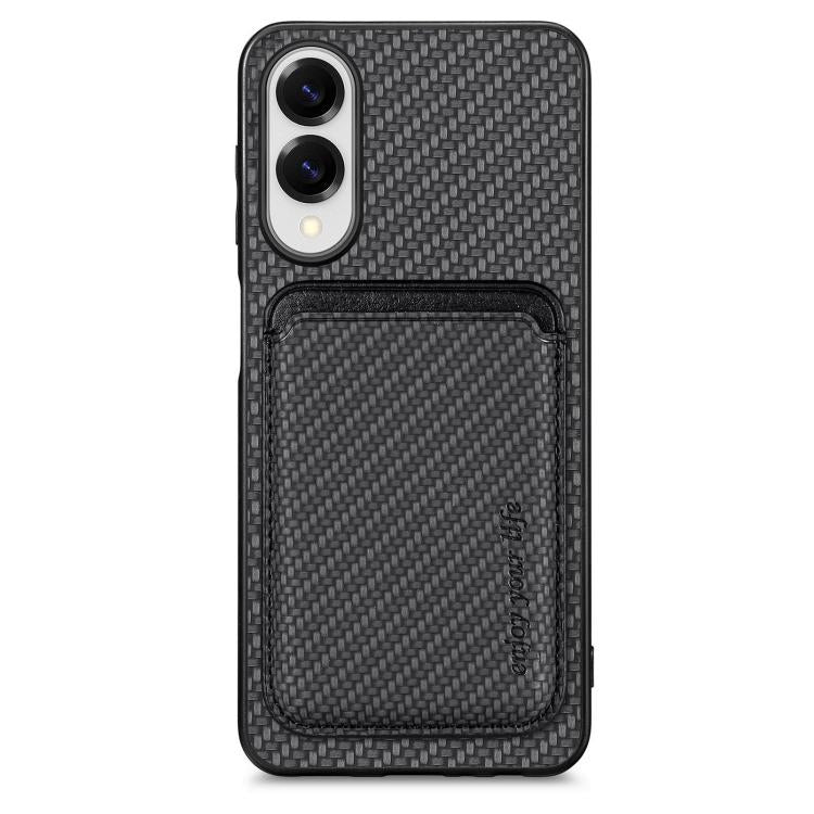 Caja del teléfono Magsafe de la tarjeta de cuero de fibra de carbono, For iPhone 18 Pro / 17 Pro, For iPhone 18 Pro Max / 17 Pro Max, For iPhone 17e / 16e, For iPhone 17, For iPhone Air, For iPhone 16 Pro Max, For iPhone 16 Pro, For iPhone 16 Plus     ...