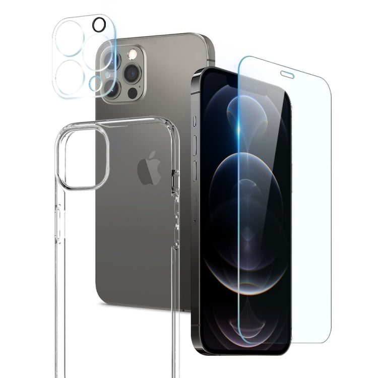 NORTHJO Funda para teléfono 3 en 1 de TPU con película de pantalla y película de lente, For iPhone 17e / 16e, For iPhone 17 Pro Max, For iPhone 17 Pro, For iPhone 17, For iPhone Air, For iPhone 16 Pro Max, For iPhone 16 Pro, For iPhone 16 Plus         ...