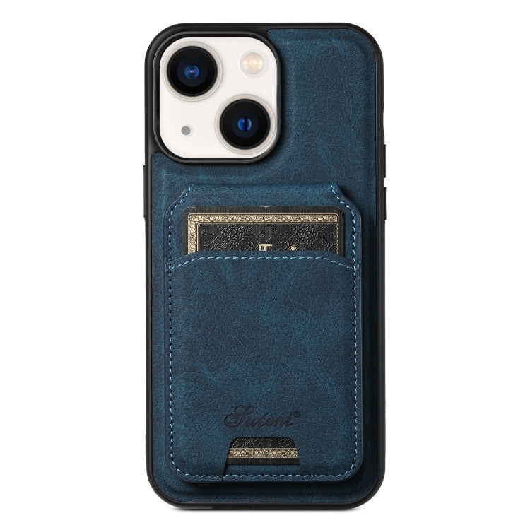 Suteni H16 Funda para teléfono con parte trasera tipo billetera desmontable de cuero con textura de litchi, For iPhone 15 Pro, For iPhone 15 Plus, For iPhone 15, For iPhone 14 Plus, For iPhone 14, For iPhone 14 Pro, For iPhone 14 Pro Max               ...