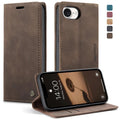 Funda de cuero para teléfono con tapa horizontal multifuncional CaseMe 013, For iPhone 17e / 16e