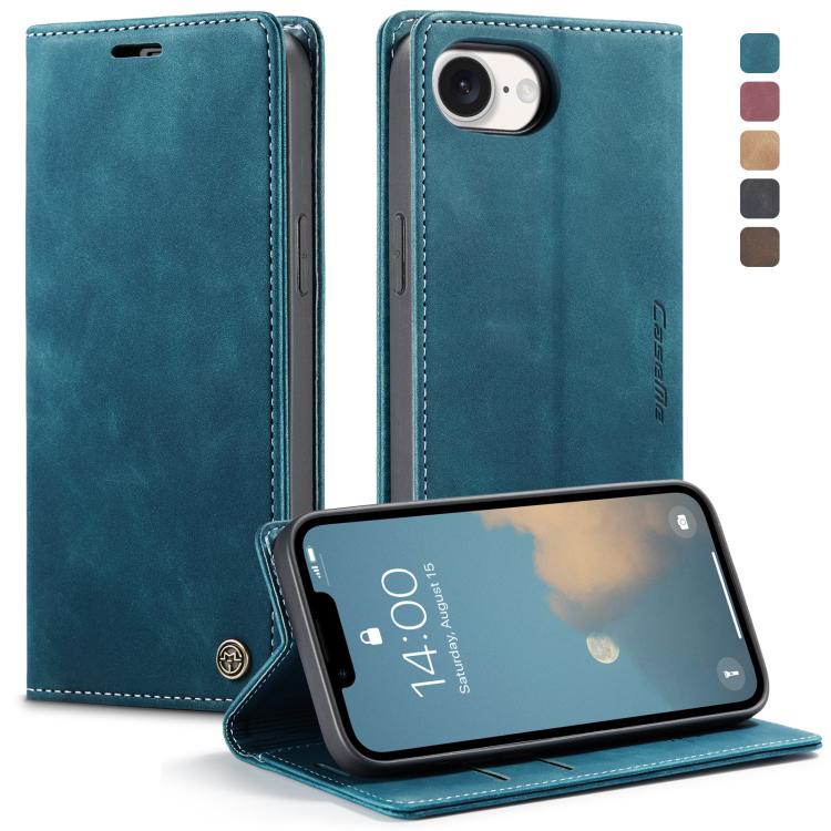 Funda de cuero para teléfono con tapa horizontal multifuncional CaseMe 013, For iPhone 17e / 16e, For iPhone 17 Pro Max, For iPhone 17 Pro, For iPhone 17, For iPhone Air, For iPhone 16 Pro Max, For iPhone 16 Pro, For iPhone 16 Plus, For iPhone 16