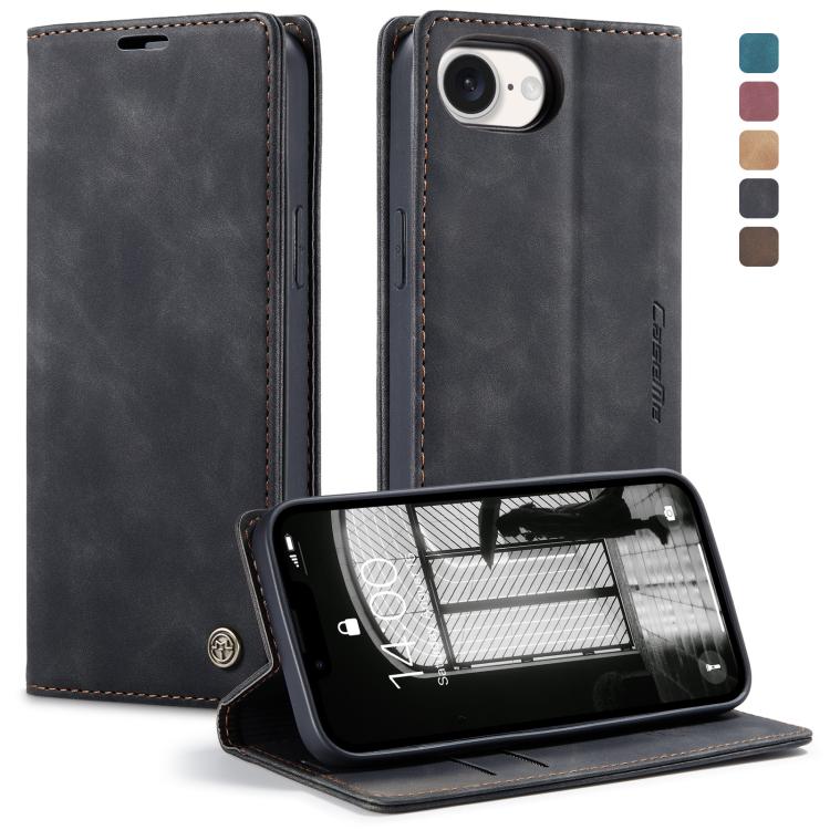 Funda de cuero para teléfono con tapa horizontal multifuncional CaseMe 013, For iPhone 17e / 16e, For iPhone 17 Pro Max, For iPhone 17 Pro, For iPhone 17, For iPhone Air, For iPhone 16 Pro Max, For iPhone 16 Pro, For iPhone 16 Plus, For iPhone 16