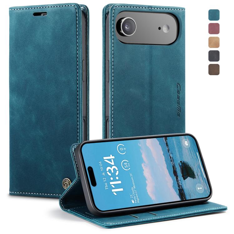 Funda de cuero para teléfono con tapa horizontal multifuncional CaseMe 013, For iPhone 17e / 16e, For iPhone 17 Pro Max, For iPhone 17 Pro, For iPhone 17, For iPhone Air, For iPhone 16 Pro Max, For iPhone 16 Pro, For iPhone 16 Plus, For iPhone 16
