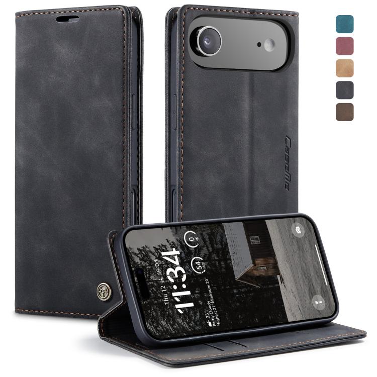 Funda de cuero para teléfono con tapa horizontal multifuncional CaseMe 013, For iPhone 17e / 16e, For iPhone 17 Pro Max, For iPhone 17 Pro, For iPhone 17, For iPhone Air, For iPhone 16 Pro Max, For iPhone 16 Pro, For iPhone 16 Plus, For iPhone 16