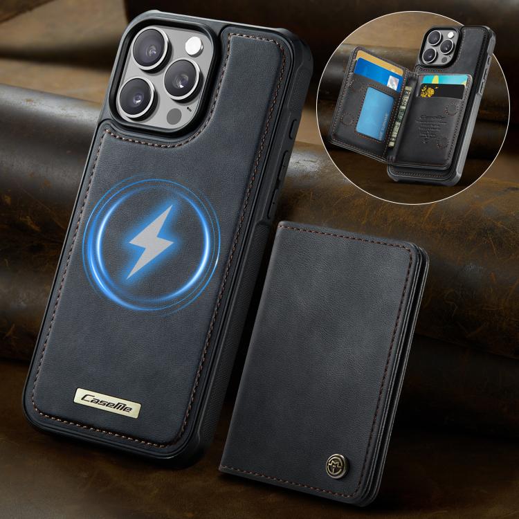 Funda para teléfono CaseMe Me80 Series con cartera desmontable, magnética, RFID y de piel vegana., For iPhone 15 Pro Max, For iPhone 15 Pro, For iPhone 15 Plus / 14 Plus, For iPhone 15, For iPhone 14, For iPhone 14 Pro, For iPhone 14 Pro Max           ...