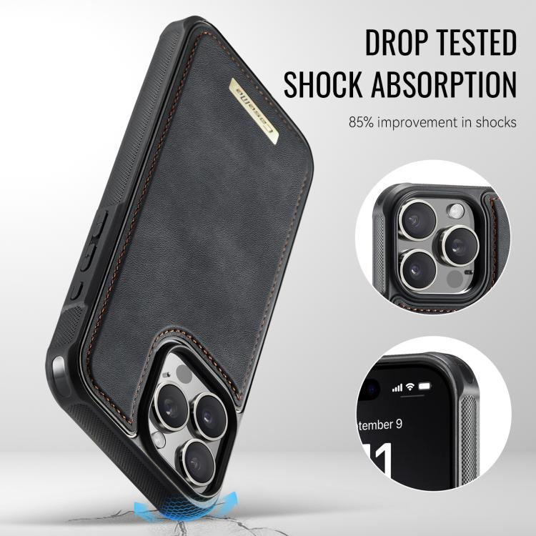 Funda para teléfono CaseMe Me80 Series con cartera desmontable, magnética, RFID y de piel vegana., For iPhone 15 Pro Max, For iPhone 15 Pro, For iPhone 15 Plus / 14 Plus, For iPhone 15, For iPhone 14, For iPhone 14 Pro, For iPhone 14 Pro Max           ...