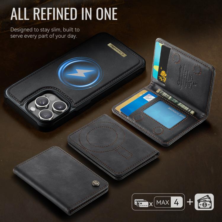 Funda para teléfono CaseMe Me80 Series con cartera desmontable, magnética, RFID y de piel vegana., For iPhone 15 Pro Max, For iPhone 15 Pro, For iPhone 15 Plus / 14 Plus, For iPhone 15, For iPhone 14, For iPhone 14 Pro, For iPhone 14 Pro Max           ...
