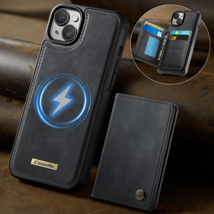Funda para teléfono CaseMe Me80 Series con cartera desmontable, magnética, RFID y de piel vegana., For iPhone 13, For iPhone 12 / 12 Pro, For iPhone 12 Pro Max, For iPhone 11 Pro Max, For iPhone 11, For iPhone 11 Pro