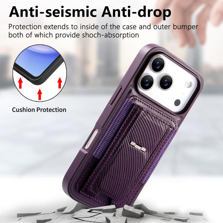Funda CaseNeo Fold Holder Retro con bolsa elástica para tarjetas y parte trasera magnética para teléfono., For iPhone 18 Pro / 17 Pro, For iPhone 18 Pro Max / 17 Pro Max, For iPhone 17e / 16e, For iPhone 17, For iPhone Air, For iPhone 16 Pro Max       ...