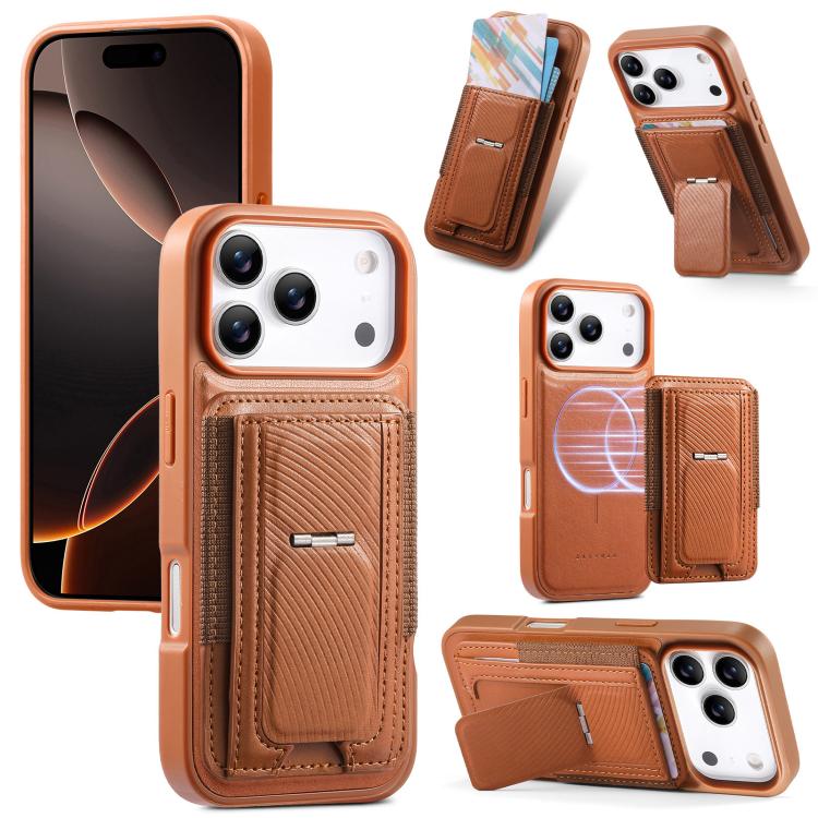 Funda CaseNeo Fold Holder Retro con bolsa elástica para tarjetas y parte trasera magnética para teléfono., For iPhone 18 Pro / 17 Pro, For iPhone 18 Pro Max / 17 Pro Max, For iPhone 17e / 16e, For iPhone 17, For iPhone Air, For iPhone 16 Pro Max       ...