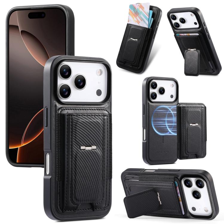 Funda CaseNeo Fold Holder Retro con bolsa elástica para tarjetas y parte trasera magnética para teléfono., For iPhone 18 Pro / 17 Pro, For iPhone 18 Pro Max / 17 Pro Max, For iPhone 17e / 16e, For iPhone 17, For iPhone Air, For iPhone 16 Pro Max       ...