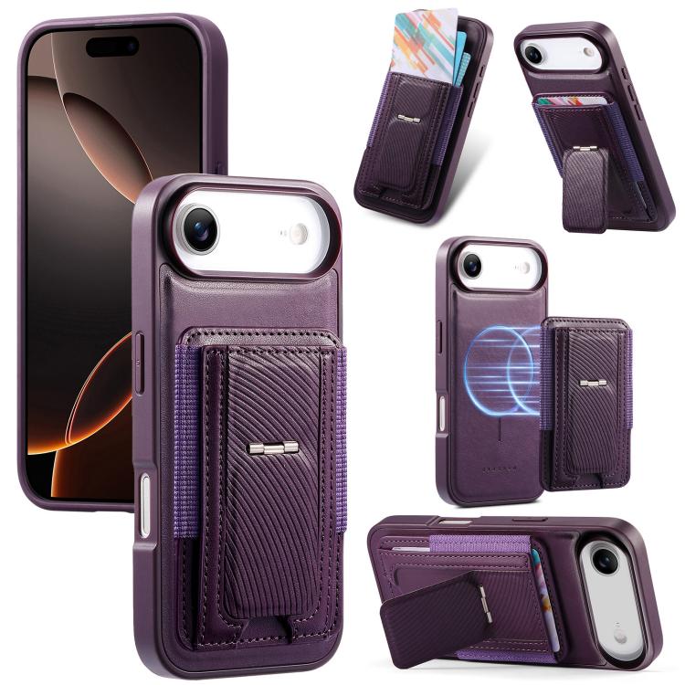 Funda CaseNeo Fold Holder Retro con bolsa elástica para tarjetas y parte trasera magnética para teléfono., For iPhone 18 Pro / 17 Pro, For iPhone 18 Pro Max / 17 Pro Max, For iPhone 17e / 16e, For iPhone 17, For iPhone Air, For iPhone 16 Pro Max       ...