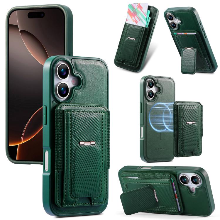 Funda CaseNeo Fold Holder Retro con bolsa elástica para tarjetas y parte trasera magnética para teléfono., For iPhone 18 Pro / 17 Pro, For iPhone 18 Pro Max / 17 Pro Max, For iPhone 17e / 16e, For iPhone 17, For iPhone Air, For iPhone 16 Pro Max       ...