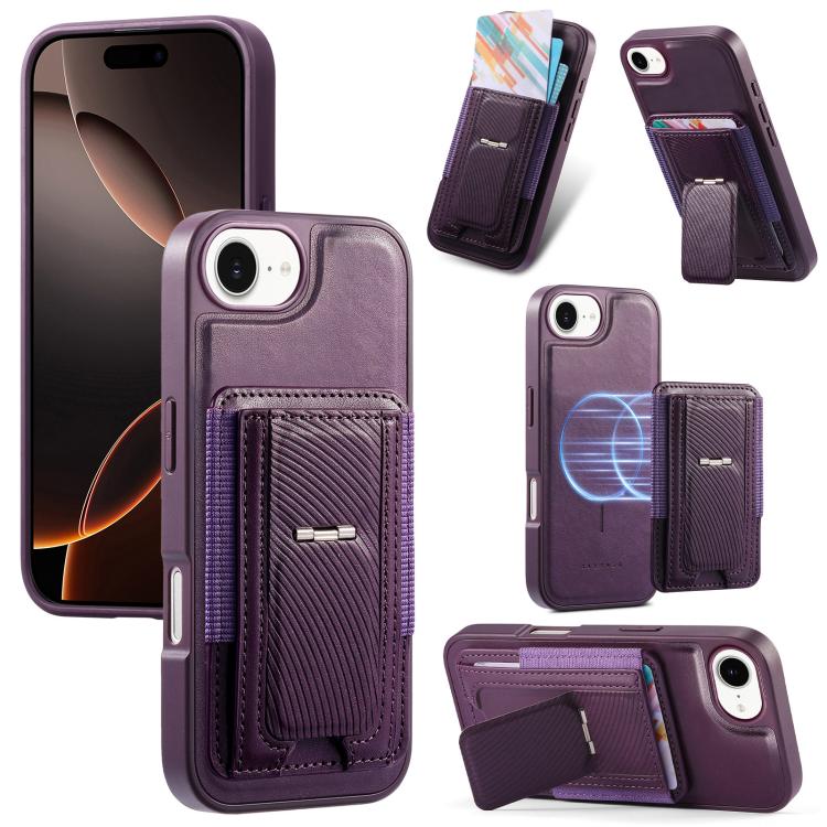 Funda CaseNeo Fold Holder Retro con bolsa elástica para tarjetas y parte trasera magnética para teléfono., For iPhone 18 Pro / 17 Pro, For iPhone 18 Pro Max / 17 Pro Max, For iPhone 17e / 16e, For iPhone 17, For iPhone Air, For iPhone 16 Pro Max       ...