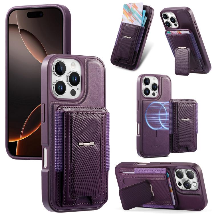 Funda CaseNeo Fold Holder Retro con bolsa elástica para tarjetas y parte trasera magnética para teléfono., For iPhone 15, For iPhone 14 / 13, For iPhone 14 Pro, For iPhone 14 Pro Max, For iPhone 13 Pro Max, For iPhone 13 Pro