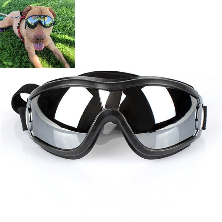 Gafas para mascotas, gafas para perros grandes, impermeables, a prueba de viento, protector solar, protección UV, Sunscreen UV Glasses
