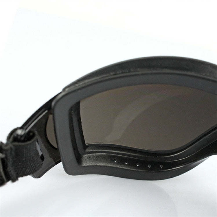 Gafas para mascotas, gafas para perros grandes, impermeables, a prueba de viento, protector solar, protección UV, Sunscreen UV Glasses