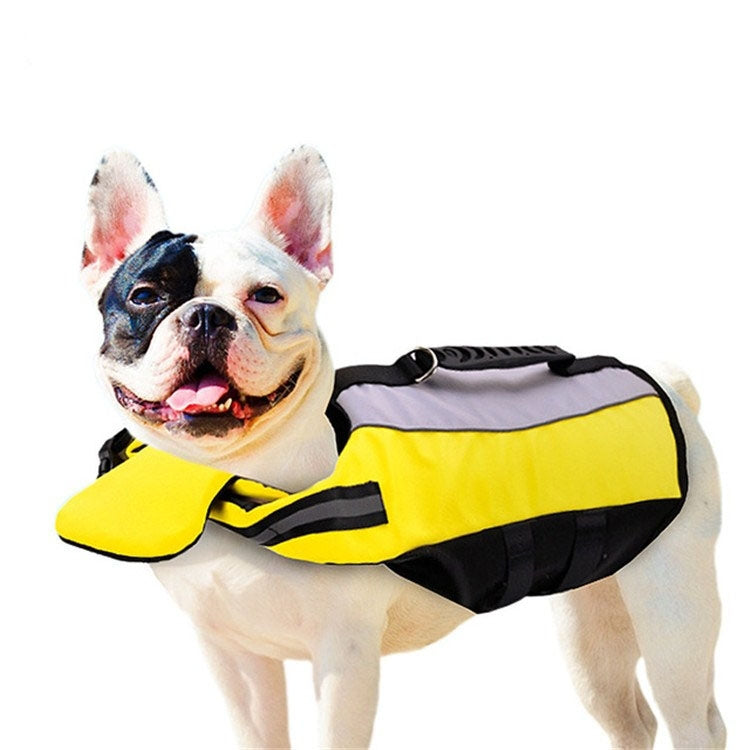 Chaleco salvavidas para mascotas, Airbag, traje de baño inflable de seguridad plegable para perros, S, M, L