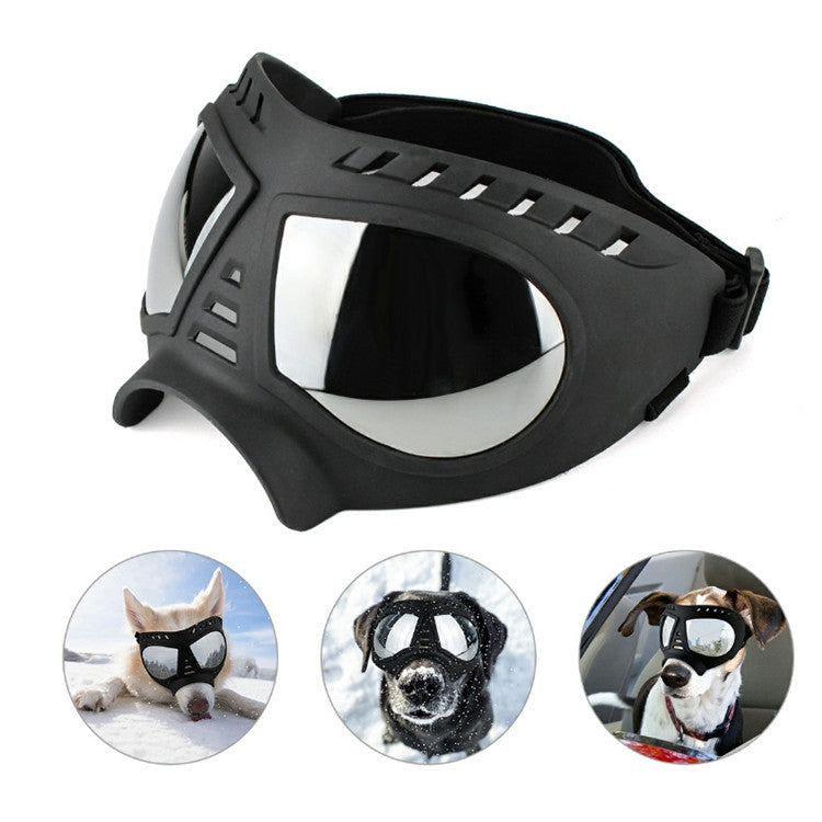 Gafas con máscara para mascotas, gafas de montura suave impermeables y a prueba de nieve, suministros para perros, gafas de sol