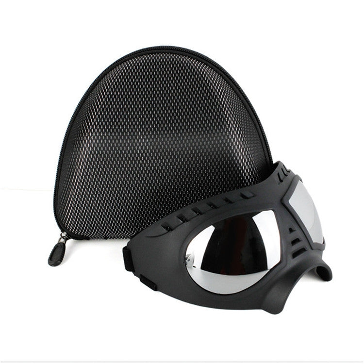 Gafas con máscara para mascotas, gafas de montura suave impermeables y a prueba de nieve, suministros para perros, gafas de sol