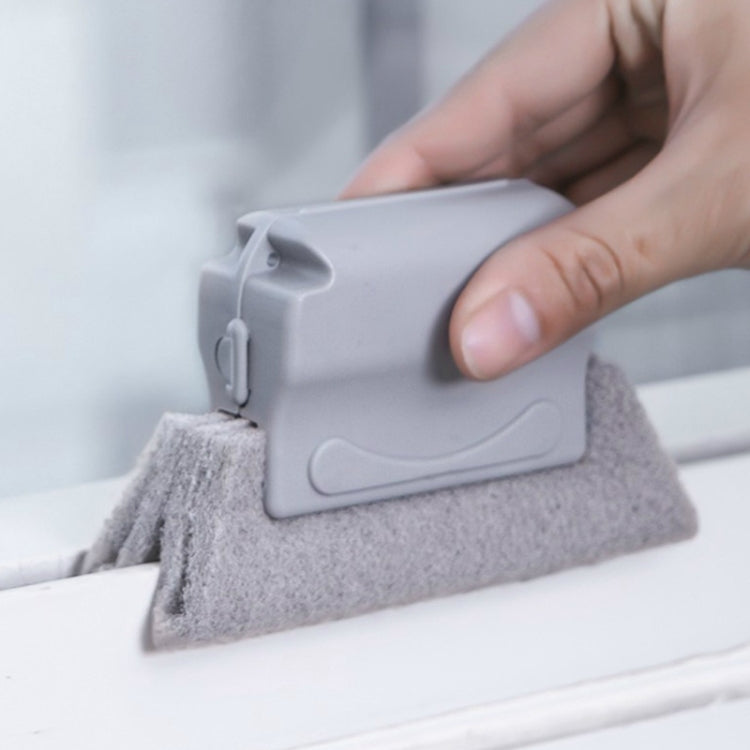 Cepillo de limpieza de paño de limpieza de ranuras para ventanas
