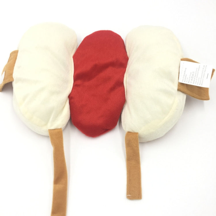 Ropa de disfraz de fiesta de Halloween para perros y gatos estilo Hot Dog, S, M