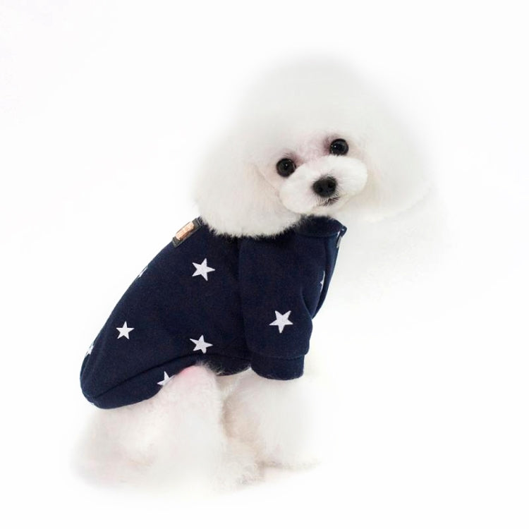 Suéter con patrón de estrella de cinco puntas para otoño e invierno para mascotas, ropa cálida para mascotas, L, XL, XXL