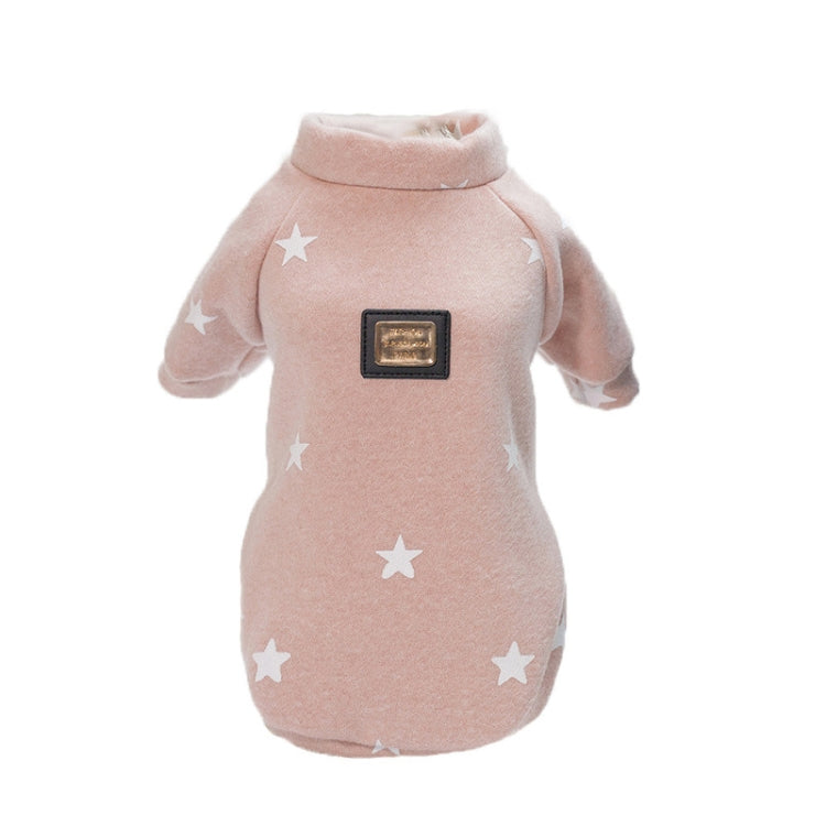 Suéter con patrón de estrella de cinco puntas para otoño e invierno para mascotas, ropa cálida para mascotas, L, XL, XXL