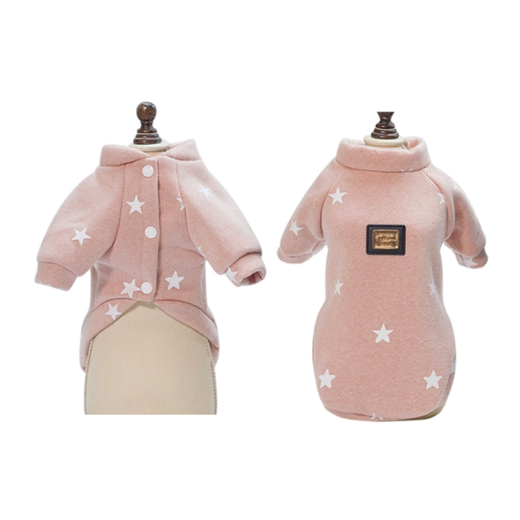 Suéter con patrón de estrella de cinco puntas para otoño e invierno para mascotas, ropa cálida para mascotas, L, XL, XXL