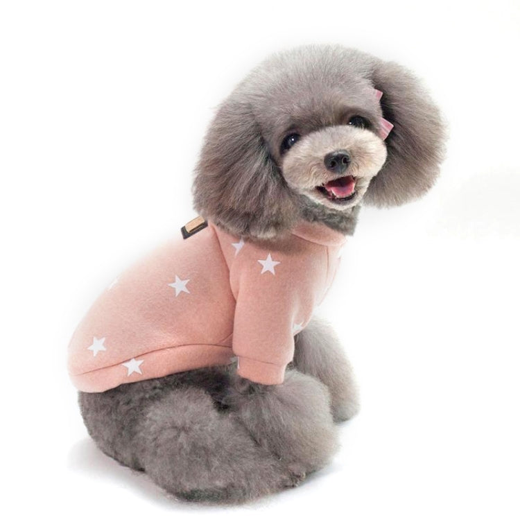 Suéter con patrón de estrella de cinco puntas para otoño e invierno para mascotas, ropa cálida para mascotas, L, XL, XXL