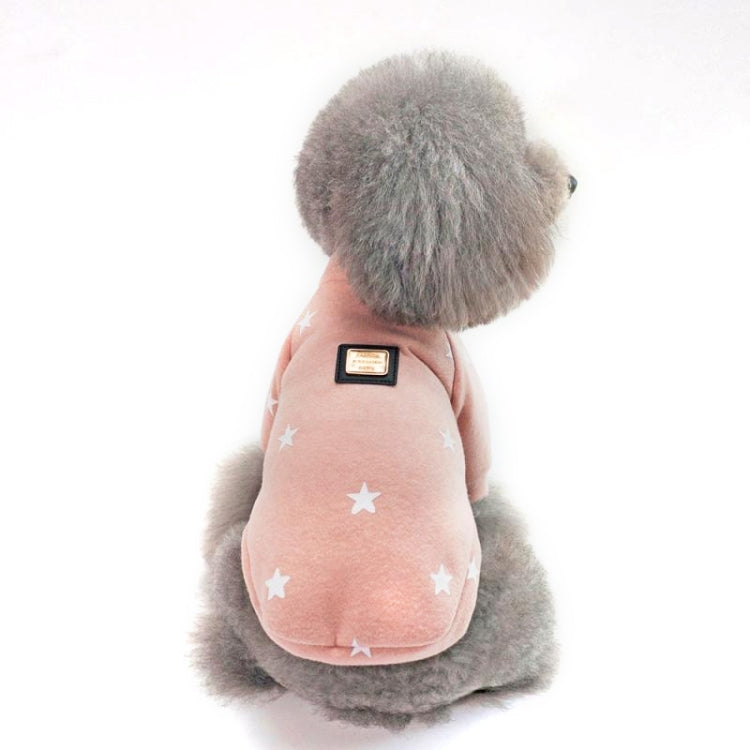 Suéter con patrón de estrella de cinco puntas para otoño e invierno para mascotas, ropa cálida para mascotas, L, XL, XXL