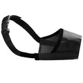 Proveedor de mascotas, bozal para perros, nailon transpirable, cómodo, malla suave, máscara bucal ajustable para mascotas, previene mordeduras, 14cm