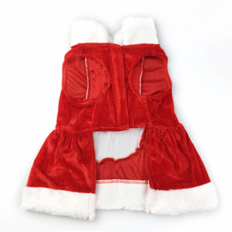 Ropa navideña para perros pequeños, disfraz de Papá Noel, abrigos de invierno para mascotas, L, M, S, XS, XXS