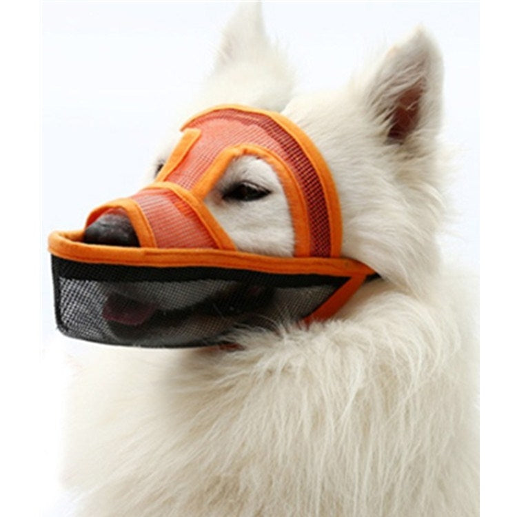 Máscara de perro de peluche con cubierta de boca de perro de boca larga pequeña y mediana, XXS, XS, S, M, L, XL