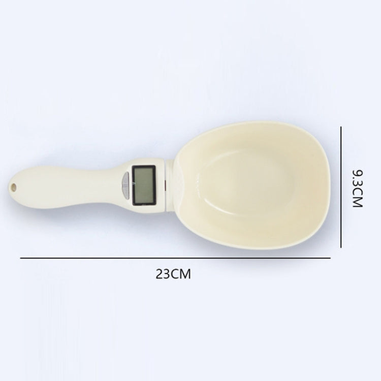 Cuchara medidora de pesaje electrónico portátil para comida de mascotas cuchara medidora de comida para perros y gatos, Measuring Spoon