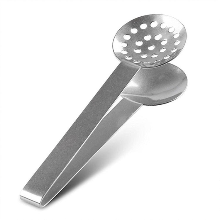 Pinzas redondas de acero inoxidable para bolsitas de té, soporte para exprimidor, 2 uds., Squeezer Holder Grip