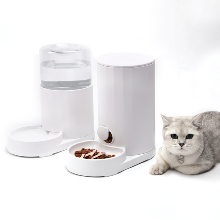 Dispensador automático de agua para gatos, cuenco de agua potable, comedero para perros, Drinking Fountain, Feeder, Drinking Fountain + Feeder