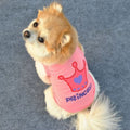 Ropa linda para perros pequeños, chaleco con corona, ropa para mascotas, XS