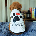 Ropa para mascotas Perro Amor Patrón Chaleco Ropa para perros, S, XXL