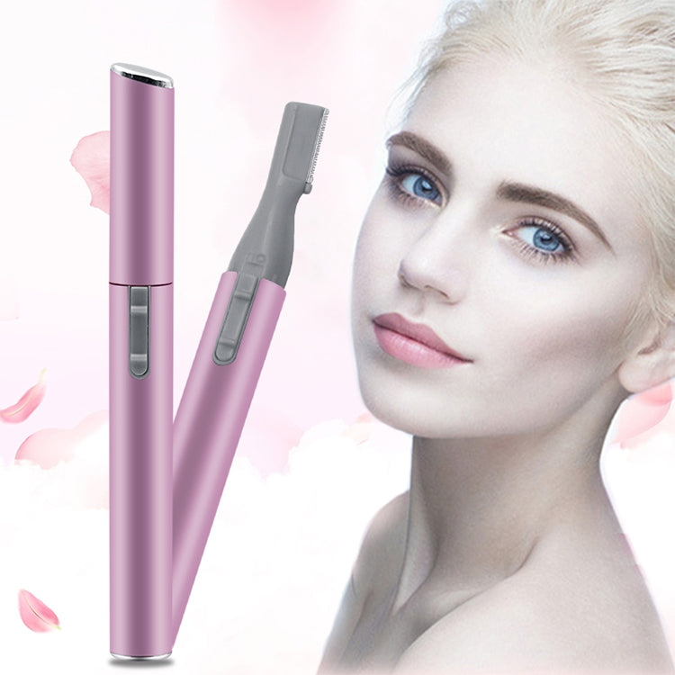 Maquinilla de afeitar eléctrica portátil para cejas para niña, depiladora Universal masculina y femenina
