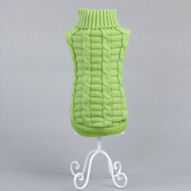 Ropa para perros de peluche con suéter para perros de color sólido de alta elasticidad, XS, S, M, L, XL, XXL