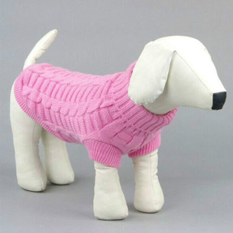 Ropa para perros de peluche con suéter para perros de color sólido de alta elasticidad, XS, S, M, L, XL, XXL