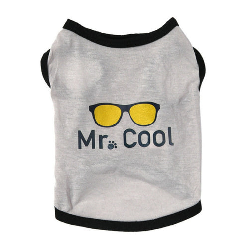 2 piezas ropa para mascotas perro gato primavera y verano fino lindo chaleco, XS, S, M, XL