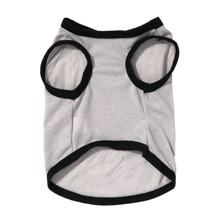 2 piezas ropa para mascotas perro gato primavera y verano fino lindo chaleco, XS, S, M, XL