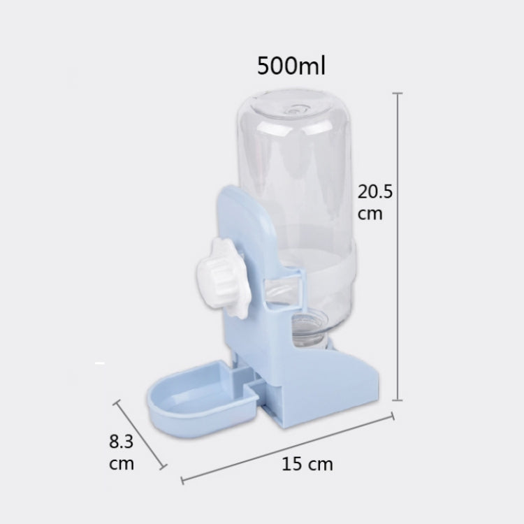 Dispensador automático de agua para perros y gatos, 500ml, suministros para mascotas