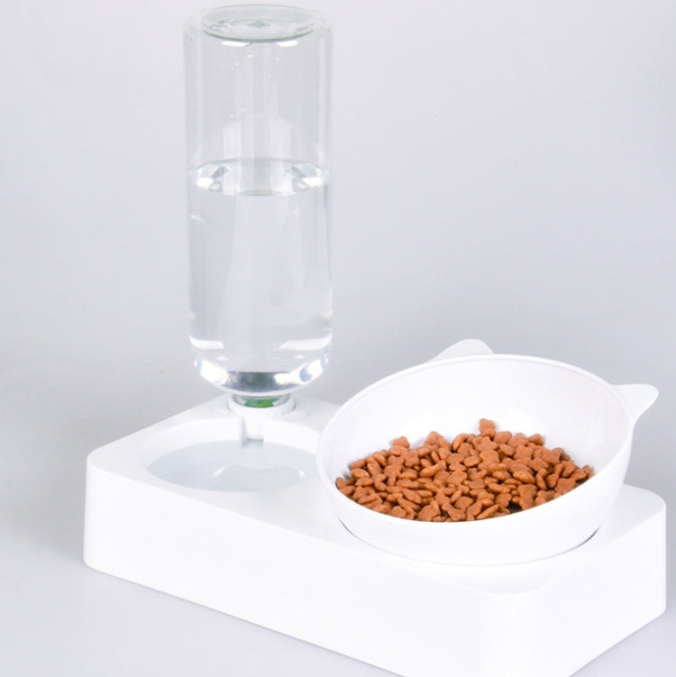 Cuenco para mascotas, cuenco de alimentación de agua potable automático antivuelco, Small