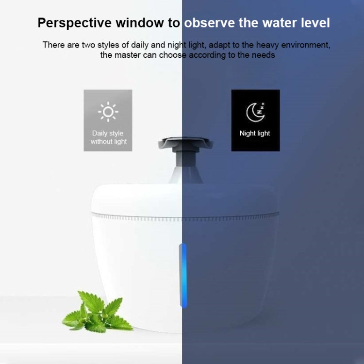 Dispensador de agua para mascotas Dispensador de agua para mascotas con agua circulante eléctrica, Basic, Night Light